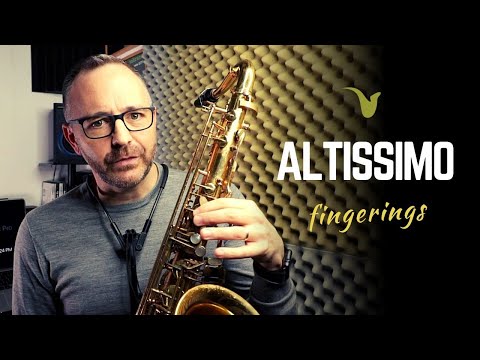 Видео: ALTISSIMO Аппликатуры и разминки для альт- и тенор-саксофона
