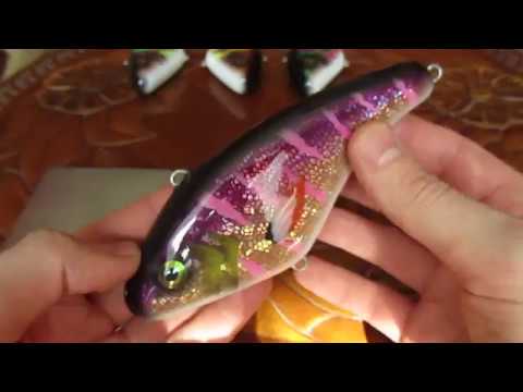 Видео: Крупные приманки ( джеркбейты и др. ) ручной работы.
