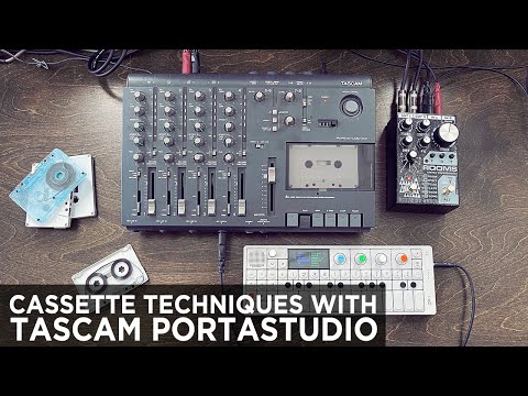 Видео: Кассетные техники с Tascam Portastudio 414 // Как создавать кассетные циклы