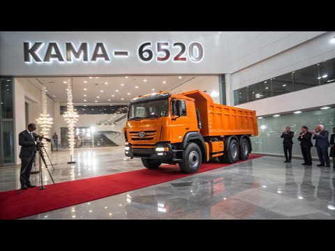 Видео: 🚛 ШОК! Новый КАМАЗ 6520 в люксовом шоуруме 🤯 Русские в шоке от премьеры! 🇷🇺✨
