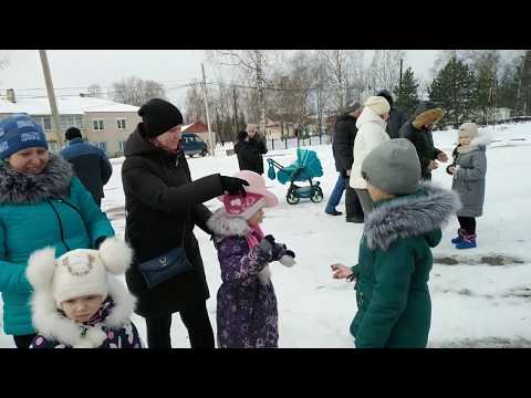 Видео: Игры, конкурсы, забавы на МАСЛЕНИЦУ 2020 год. САНДОВО Тверская область.