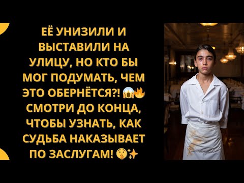 Видео: ОФИЦИАНТКУ ВЫГНАЛИ ИЗ РЕСТОРАНА... НО ЧТО СЛУЧИЛОСЬ ПОТОМ!