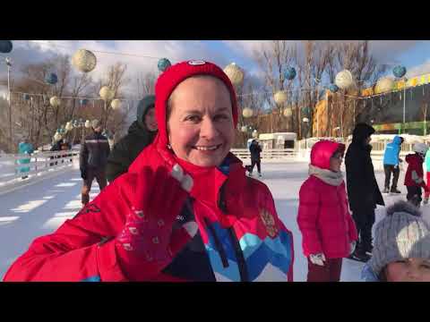 Видео: Рождественские старты в Совхозе имени Ленина