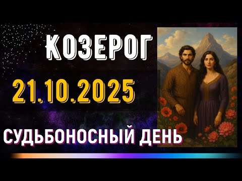 Видео: Козерог. 21 октября. Этот день покажет тебе, куда двигаться дальше.