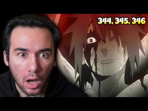 Видео: Я в аду... Реакция на Naruto Shippuden: Эп. 344, 345, 346