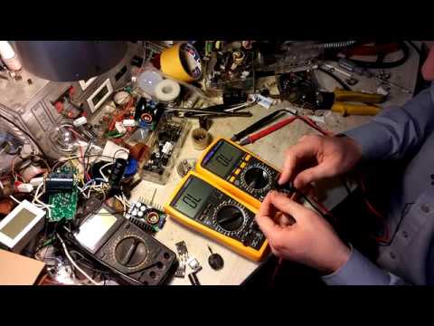 Видео: Мои тестеры: приехал Victor VC9808+