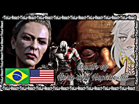 Видео: {🇺🇲/🇧🇷GC} Реакция богов (GOW): Смерть Геры и Гефеста