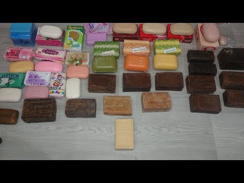 Видео: Обзор запасов. Часть 1. Ретро мыло / распаковка