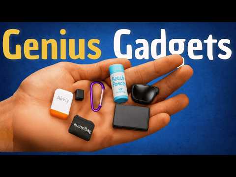 Видео: Эти 12 гаджетов для путешествий — ГЕНИАЛЬНЫЕ, и вот почему!