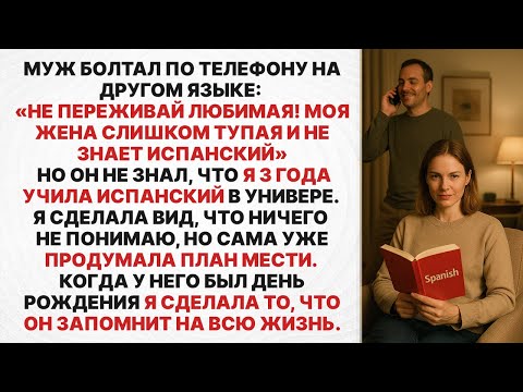 Видео: Муж не знал, что я понимаю английский
