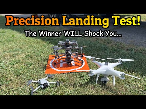 Видео: 5 Drone Showdown — испытание на точность посадки!