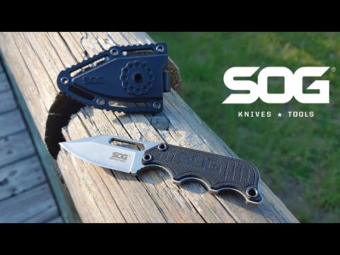 Видео: SOG instinct mini обзор на шейник / SOG instinct mini neck knife for EDC