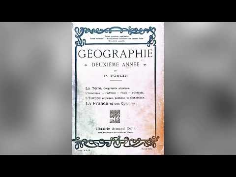 Видео: Уникальная информация из учебника географии Франции 1916 года. Начало