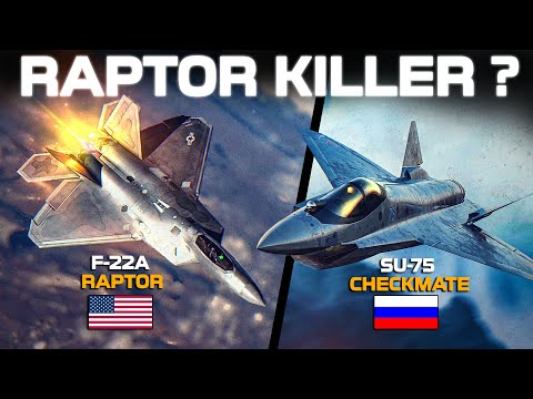 Видео: F-22 Raptor против Су-75: дуэль 5-го поколения | Цифровой боевой симулятор | DCS |