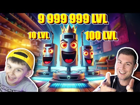 Видео: ГОЛОДНЫЕ ПЫЛЕСОСЫ ГИГАНТЫ ОХОТЯТСЯ НА НАС! СИМУЛЯТОР ПЫЛЕСОСА В ROBLOX