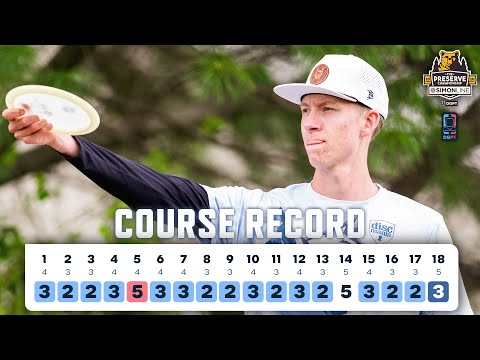 Видео: Каждый удар из 2-го раунда (-16) Гэннона Бура | Чемпионат Preserve 2025