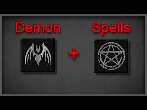 Видео: Демонлок с заклинаниями - это БЕЗУМИЕ (не справляется фрфр)