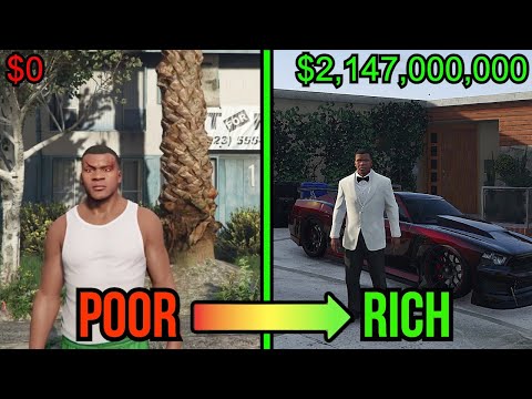 Видео: Как заработать 2,1 миллиарда долларов в сюжетном режиме GTA 5!