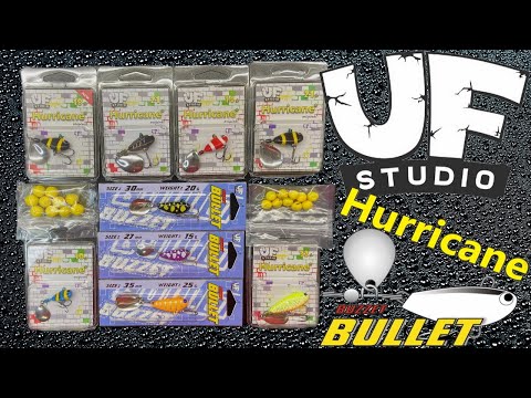 Видео: Посылка от UF Studio. Пополняем арсенал тейлспиннеров Buzzer Bullet и Hurricane.