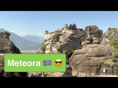 Видео: МЕТЕОРЫ 🇬🇷 | Каламбака | Монастыри на скалах | Греция