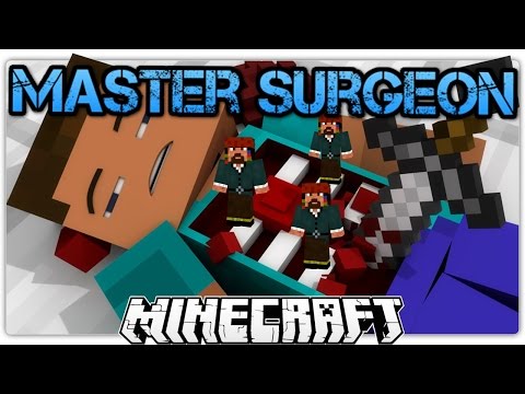 Видео: Minecraft: Master Surgeon" : Доктор Ох Боли...