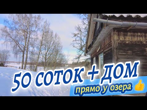 Видео: 800.000₽ // ДОМ В ДЕРЕВНЕ ПРОДАЖА // озеро + 50 соток