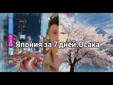 Видео: Япония за 7 дней: Часть 1 — Осака и Universal Studios