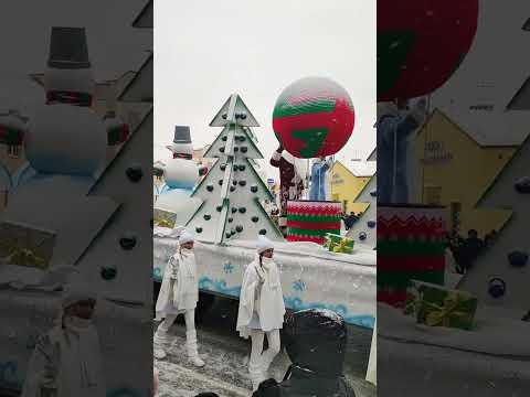 Видео: Берестейские сани 2024. Пинск. Праздничное шествие колонны