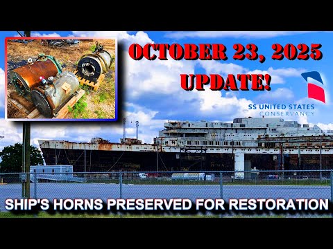 Видео: Обновление для S.S. United States в Алабаме (23 октября 2025 г.)