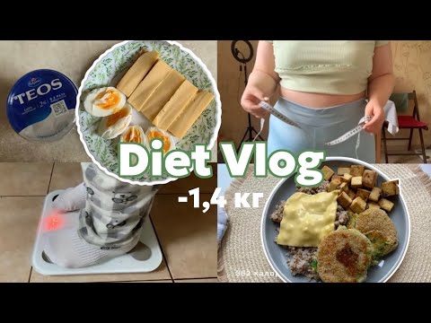 Видео: Diet | -1,4 кг за 5 дней ✨худею со 100 кг✨