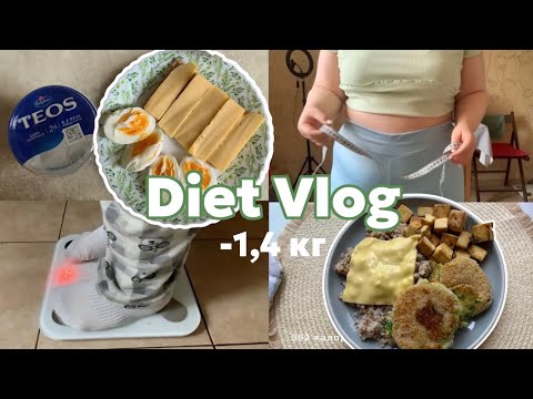 Видео: Diet | -1,4 кг за 5 дней ✨худею со 100 кг✨