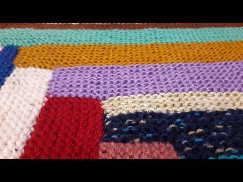 Видео: #ВЯЗАНИЕ Плед "ПЭЧВОРК"//часть 1