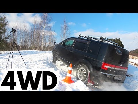 Видео: Переборщили сложности... Японский автобус против Русского бездорожья. Mitsubishi Delica Offroad!