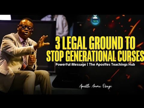 Видео: СДЕЛАЙТЕ ЭТИ 3 ВЕЩИ, ЧТОБЫ ОСТАНОВИТЬ КАЖДОЕ РОДОВОЕ ПРОКЛЯТИЕ | АПОСТОЛ АРОМ ОСАЙИ