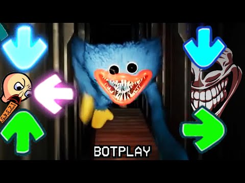 Видео: ХАГГИ НАУЧИЛСЯ ТАНЦЕВАТЬ ➲ Poppy Playtime, Baldi, Trollface
