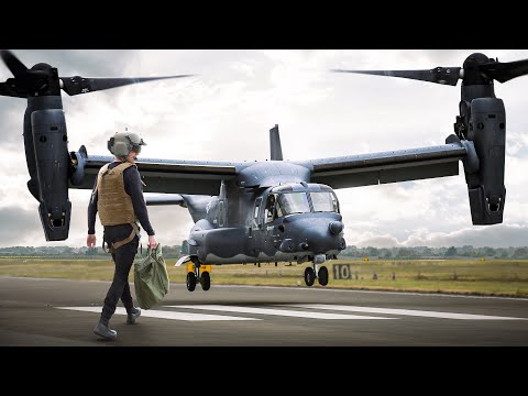 Видео: Мой захватывающий полет на истребителе CV-22 Osprey