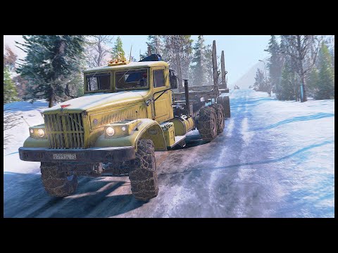 Видео: ГОЛОЛЕД НА СПУСКЕ С ГОРЫ! Как ТОРМОЗИТЬ? - SnowRunner