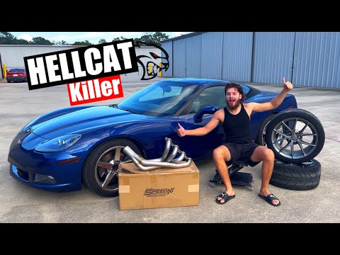 Видео: Превращаем бюджетный C6 в HELLCAT KILLER