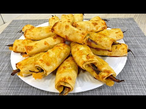 Видео: РЕЦЕПТ на МИЛЛИОН! Вкуснейшие ТРУБОЧКИ, простые как РАЗ-ДВА!