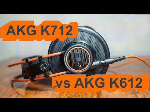 Видео: AKG K712 против AKG K612   отзыв рядового потребителя