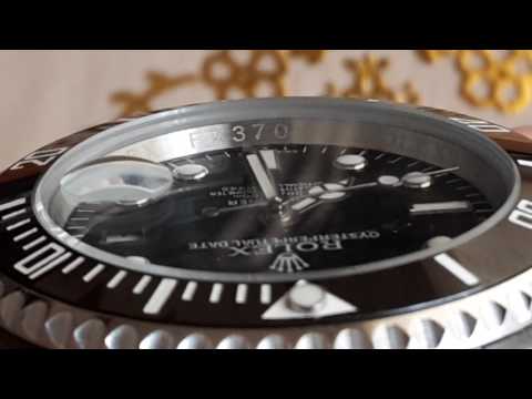 Видео: Rolex Submariner  как выглядит  простая и качественная подделка.
