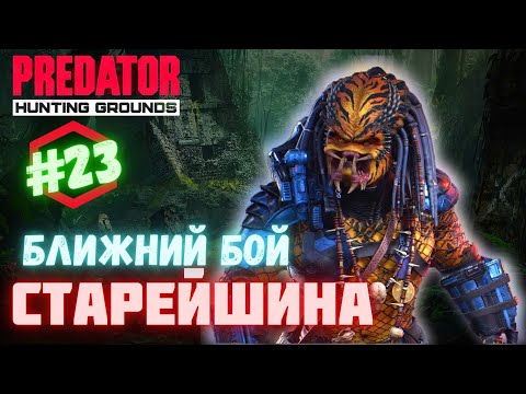 Видео: Predator Hunting Grounds ➤ СТАРЕЙШИНА БЛИЖНИЙ БОЙ ➤ #️23  #predator