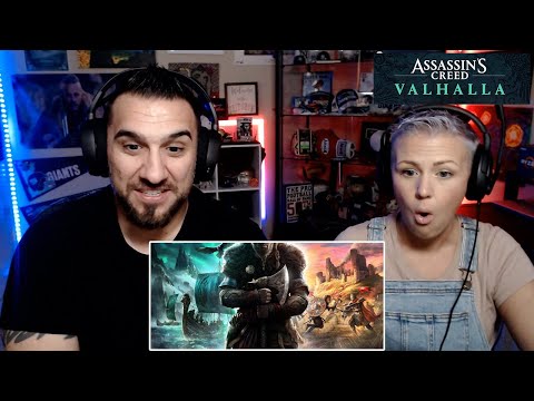 Видео: Assassin’s Creed Valhalla: Мировая премьера кинематографического трейлера РЕАКЦИЯ!!