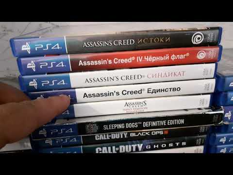 Видео: КОЛЛЕКЦИЯ ИГР НА PS4