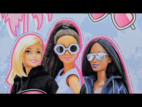 Видео: Обзор бумажной новинки от Барби. Barbie BMR, Barbie Extra, Barbie Fashionistas, Barbie looks 🫟