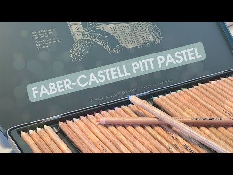 Видео: Пастельные карандаши Faber-Castell// лучше Bruynzeel design?