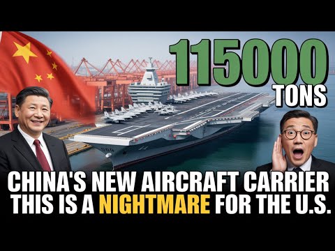 Видео: Атомный авианосец Китая: Тип 004, который соперничает с лучшими американскими