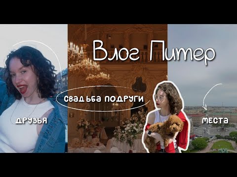 Видео: ВЛОГ ИЗ ПИТЕРА | красивые места, свадьба подруги, отдых