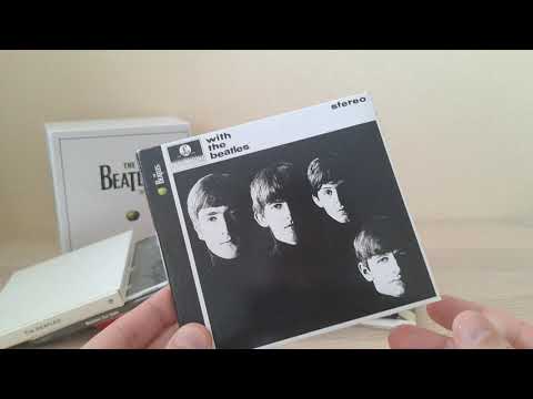 Видео: Коллекция альбомов The Beatles на CD. И немного пираток.