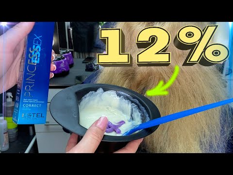 Видео: ⚠ ВОТ ПОЧЕМУ НУЖНО ОКРАШИВАТЬ волосы в БЛОНД НА 12% ⚠